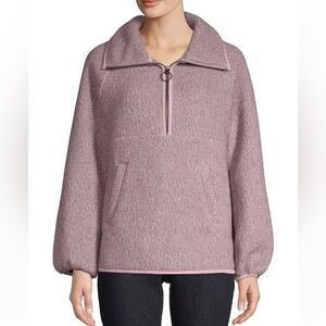 Madewell Polarec Fleece Half Zip Jacket Pullover Size S